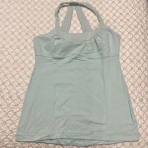 Light Blue Lululemon tank